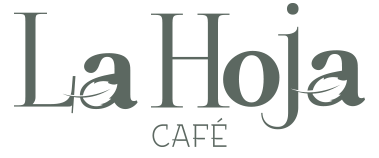 Logotipo la Hoja Café